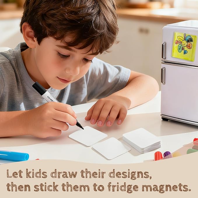 DIY Fridge Magnets Set (15 pcs)