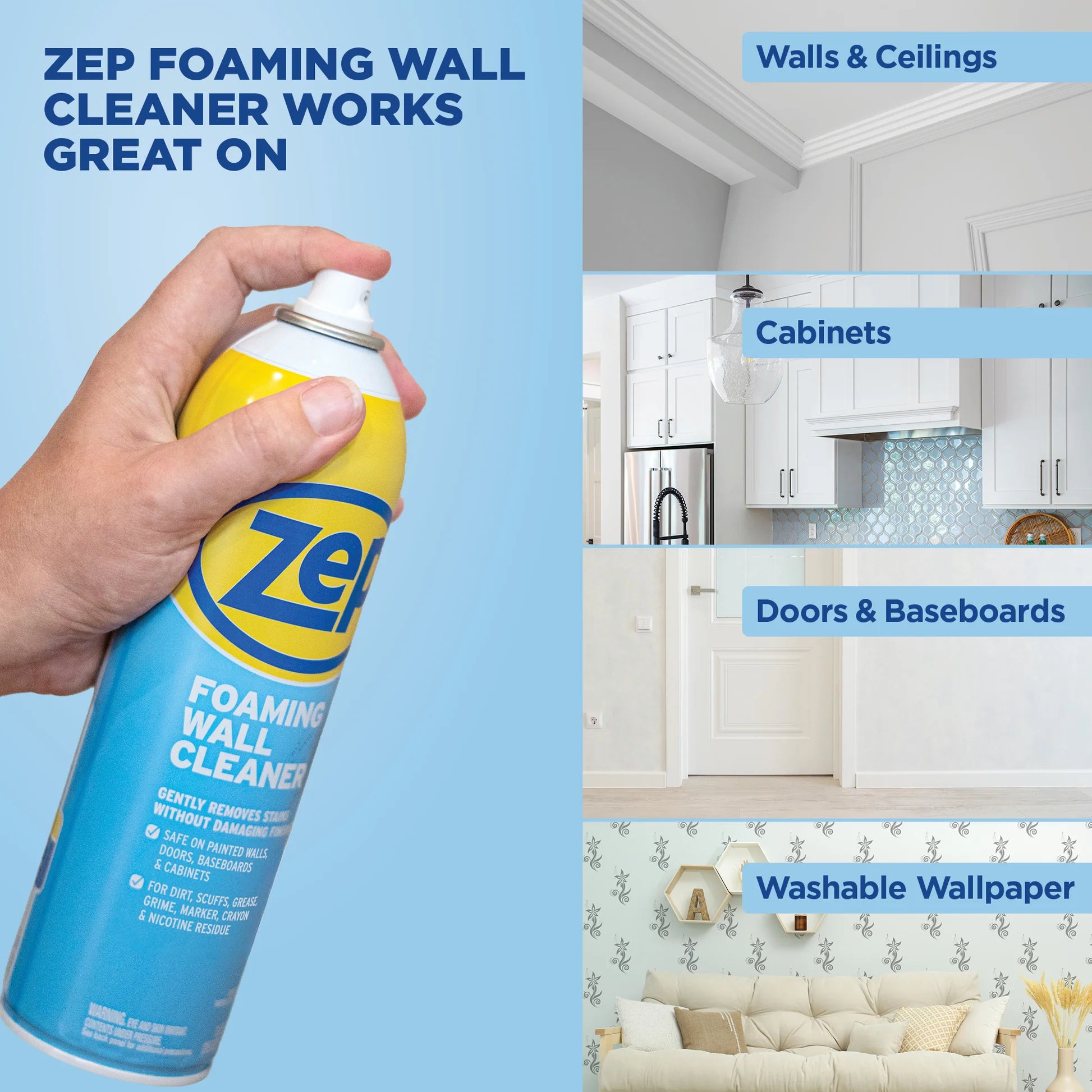 Zep wall cleaner