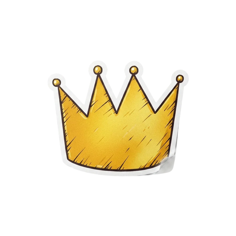 Gold Crown Patch