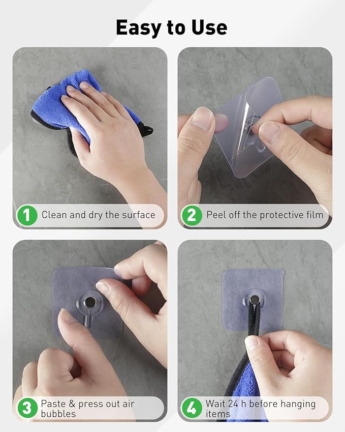 20 Pcs No Drill Screw Stickers