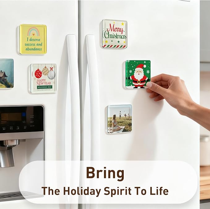 DIY Fridge Magnets Set (15 pcs)