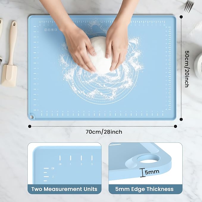 Non sticky silicone mat