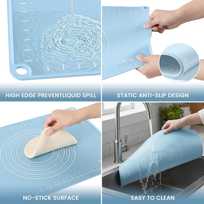 Non sticky silicone mat
