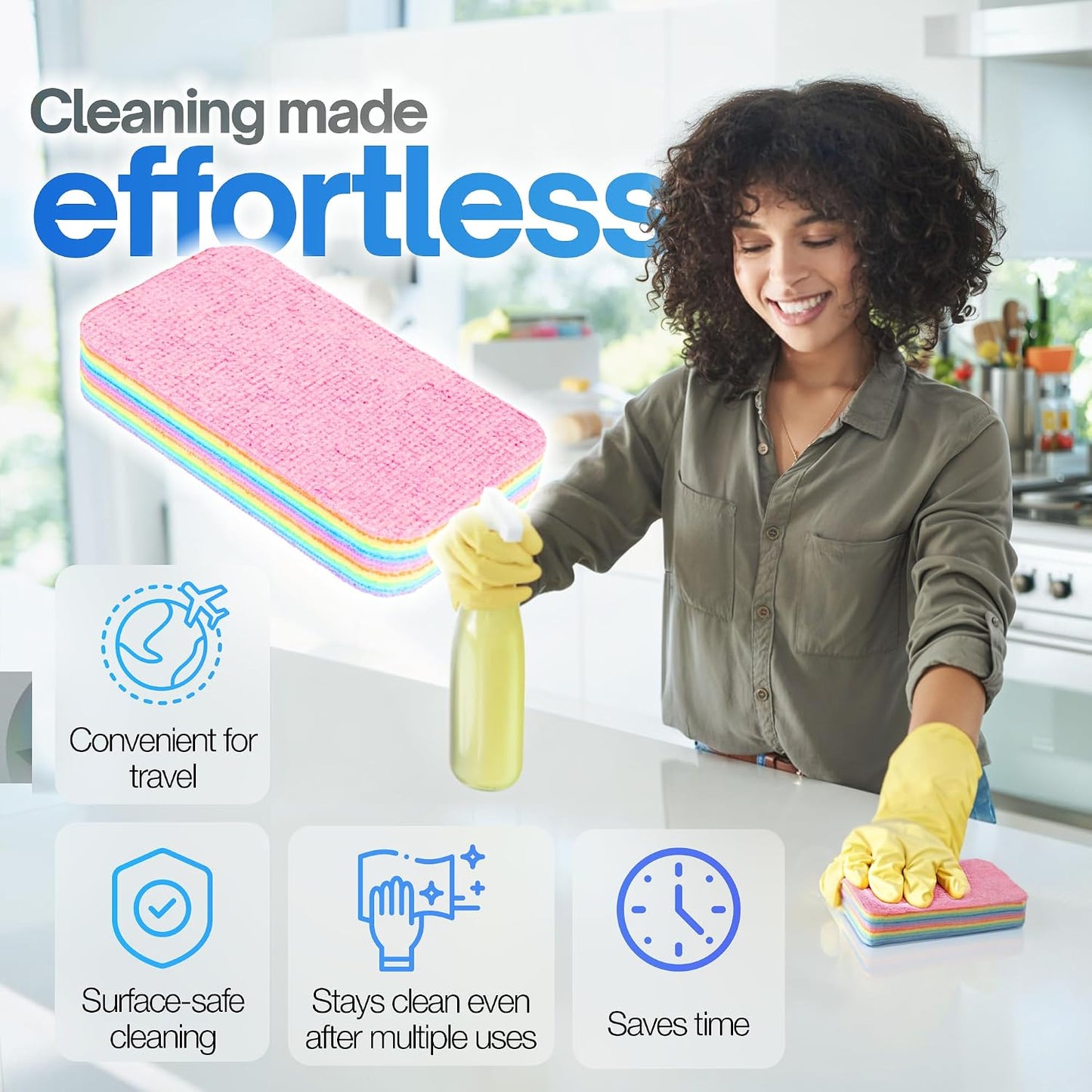 Nexus Peel & Refresh Sponge (Pack of 3)