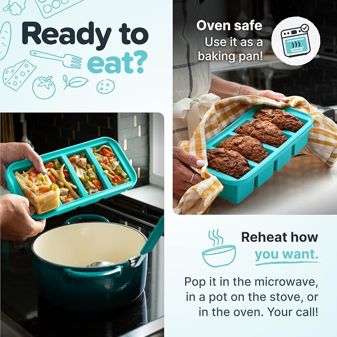 Full Set Silicone Freezer Trays (4 pieces)